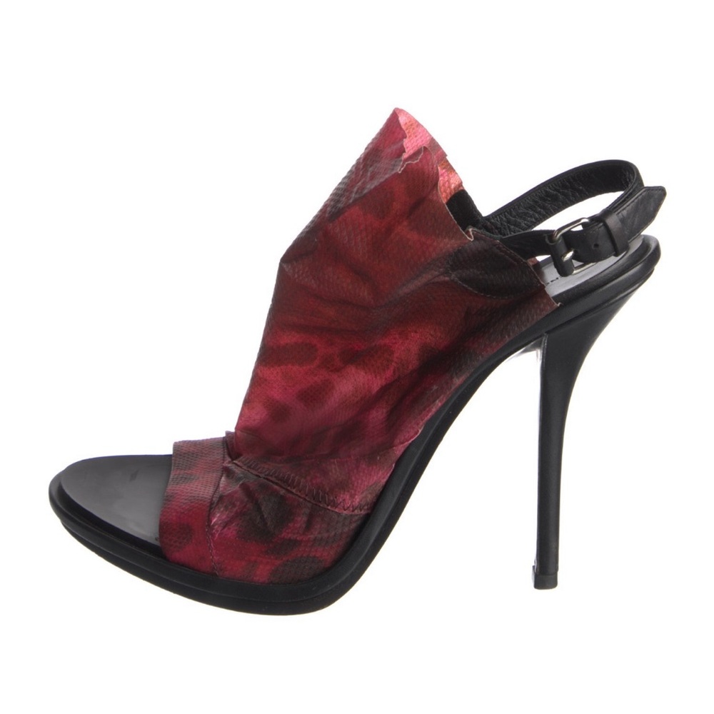 Balenciaga Snake Skin High Heels